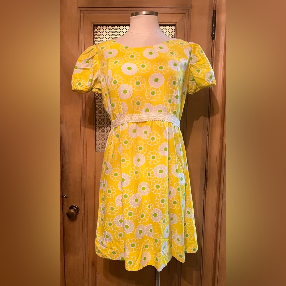 Vintage floral dress 6